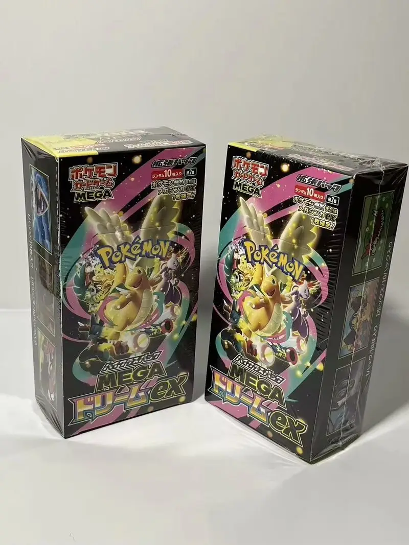 New pkm Tcg M2a Jp Edition Trading Collectible Cards Mega Dream Ex Golden Box Booster Pack Birthday Gifts Toys For Fans