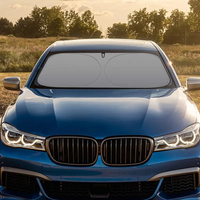 

Car Window Shades Reflective Foldable Car Window Covers Uv Protector For Outdoor Travel Parking Hybrid Electric Vehicle Road