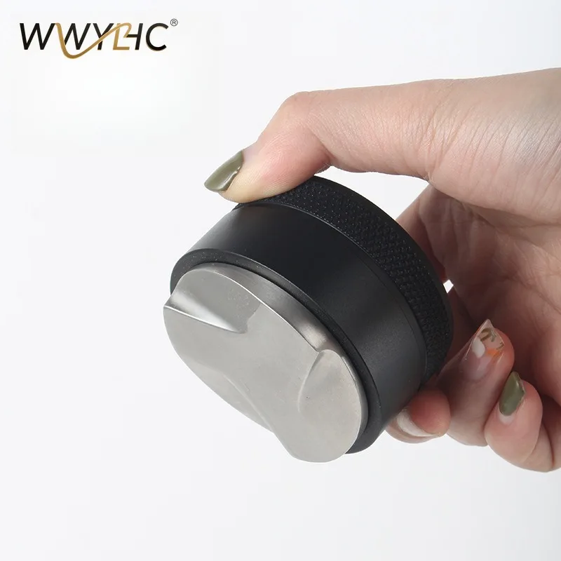 Suitable for 58mm Stainless Steel Coffee Pot 3-slot Leveling Tool Quantitative Distributor Concentrated Powder Press Wholesale
