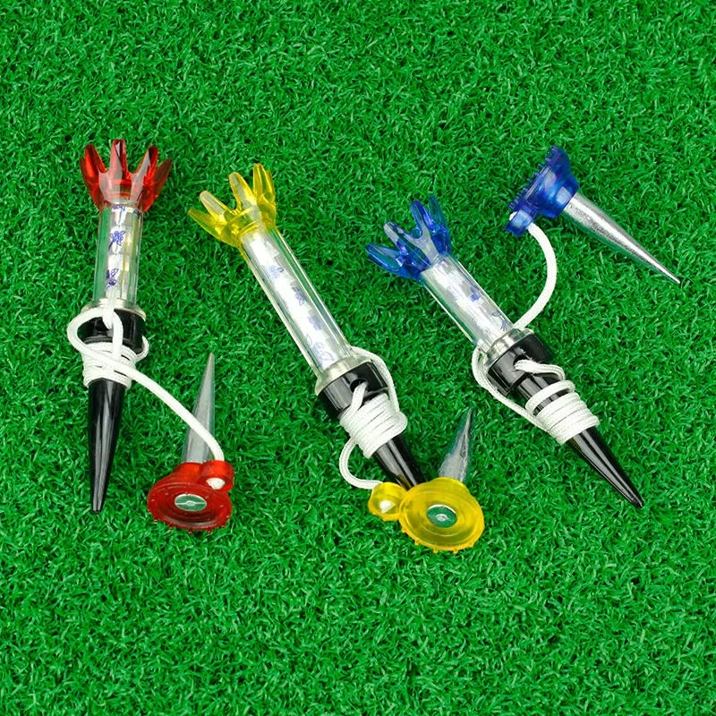 FzcSpeed 80mm/3,15 Zoll 2 Stück Golf-Tees, Golf-Trainingsball-Tee, Magnetischer Step-Down-Ballhalter-Tee, Outdoor-Golfzubehör – Detail 6
