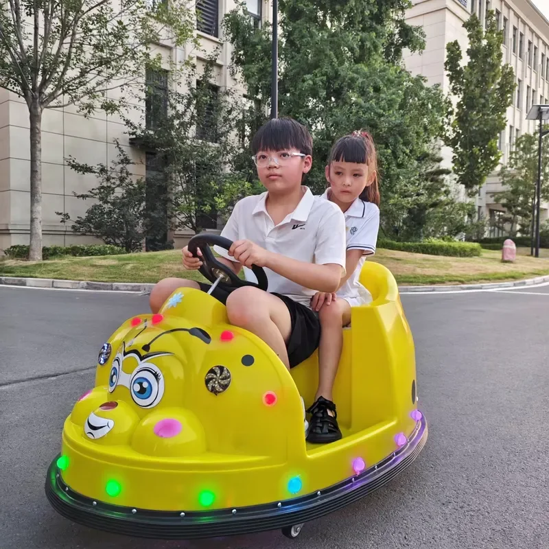 for Playground Electric Bumper Cars Commercial Amusement Park Facilities Indoor Childrens with Music