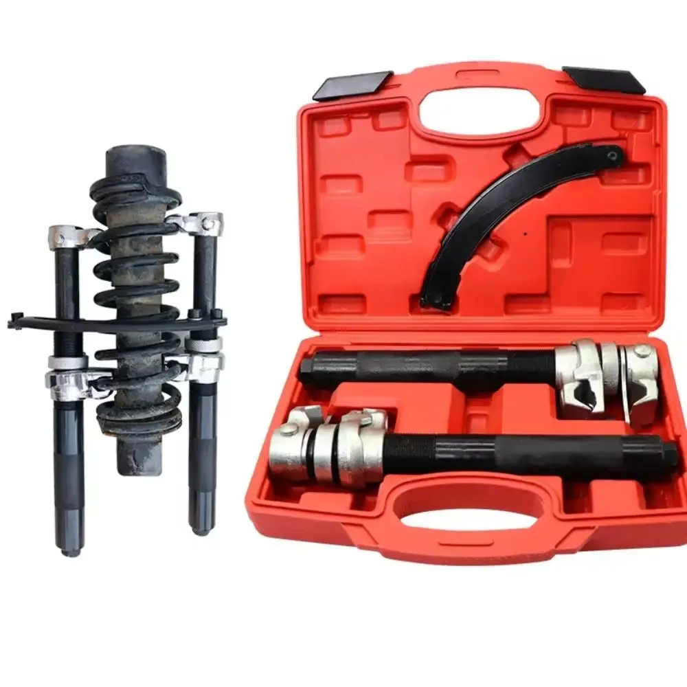 Hand Operated Shock Absorber Compressor Coil Spring Design Hydraulic System Spring Compressor Tool Claw Disassembler