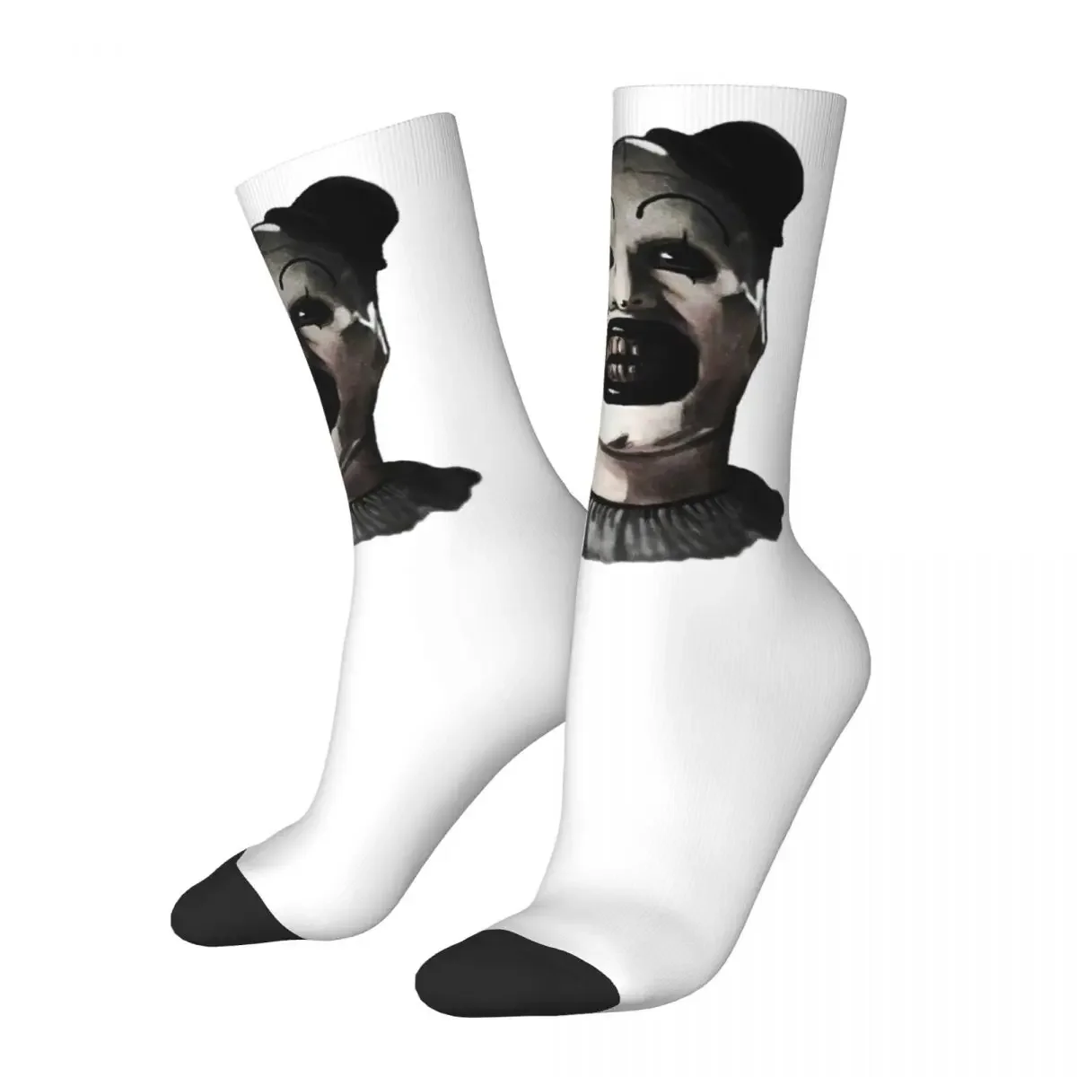 Terrifier Socks Harajuku Super Soft Stockings All Season Long Socks Accessories for Unisex Gifts