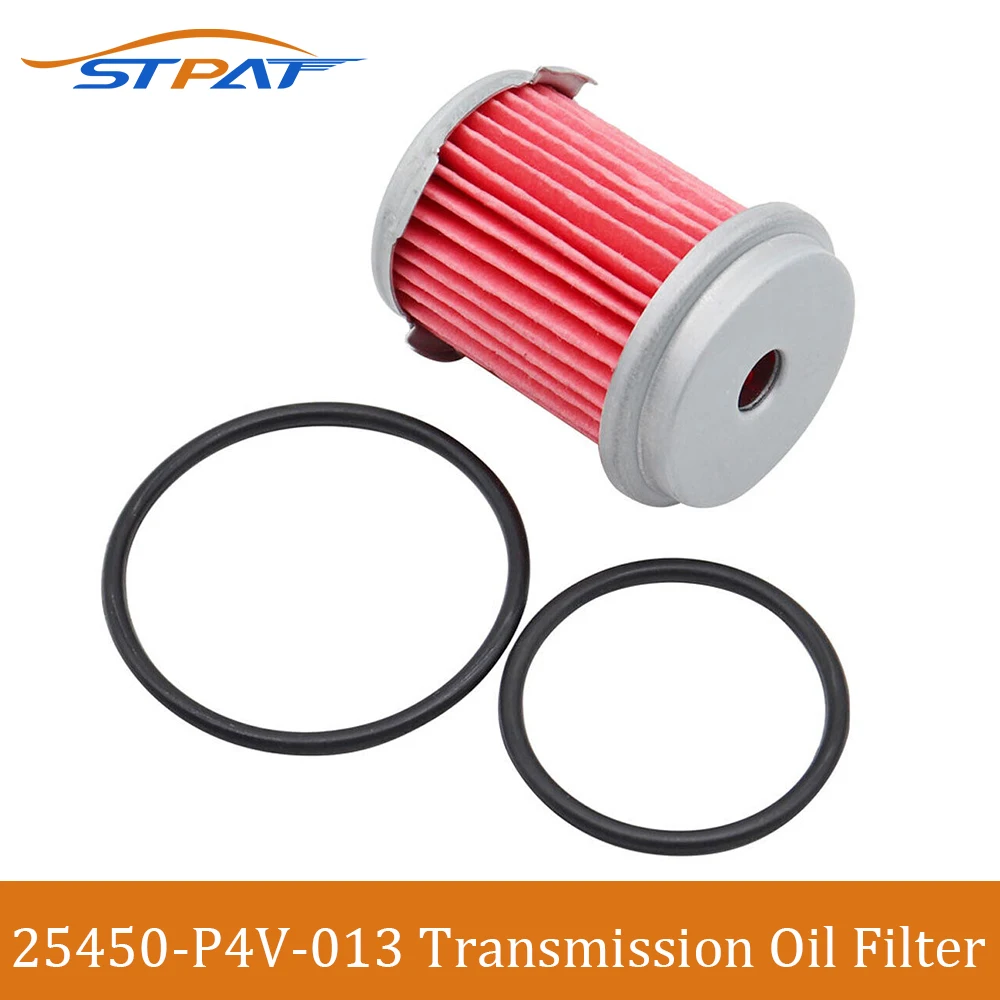 STPAT 25450-P4V-013 Automatic Transmission Oil Filter 25450P4V013 For Honda Accord CRV Fit Jazz Civic Odyssey Acura MDX TL