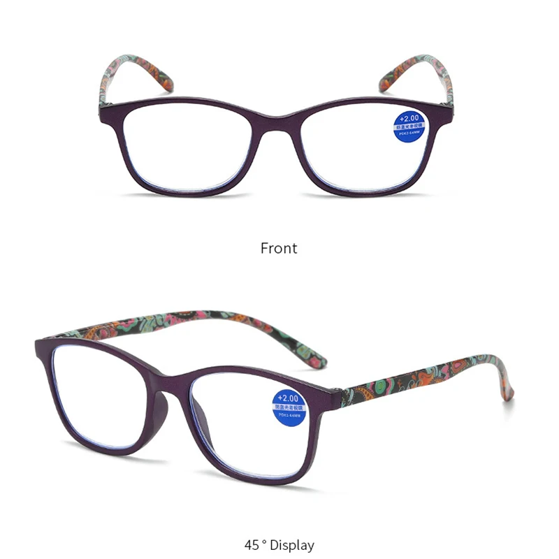 Platz Lesebrille Männer Frauen Frühling Grüne Farbe Anti-Blau Licht Lesebrille Progressive Near Far Brillen Für + 1,5 – Detail 12