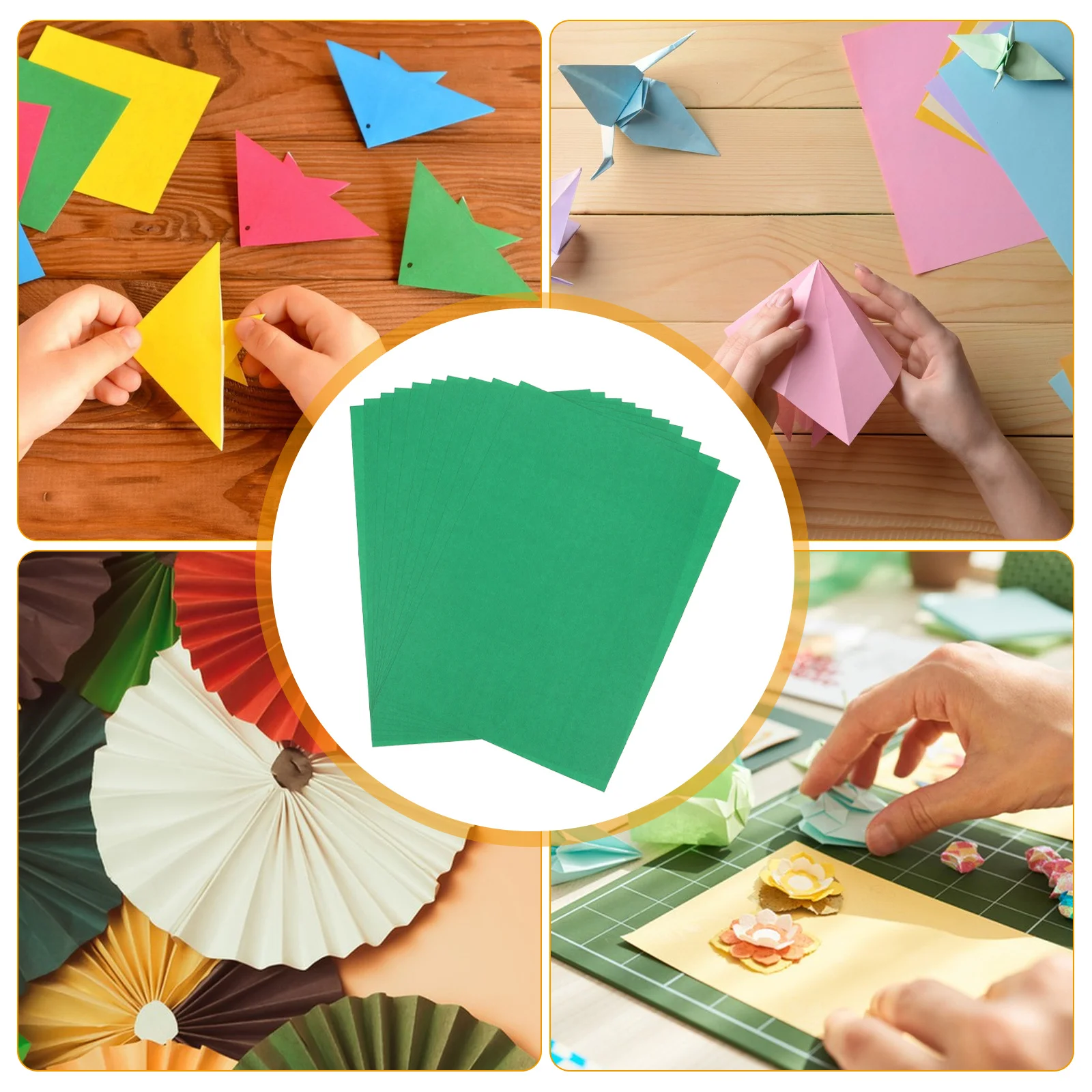 10 قطعة من البطاقات الخضراء مقاس A4 ناعم داكن لصنع بطاقات القصاصات مستلزمات الحرف اليدوية ورق البطاقات المدرسية A4