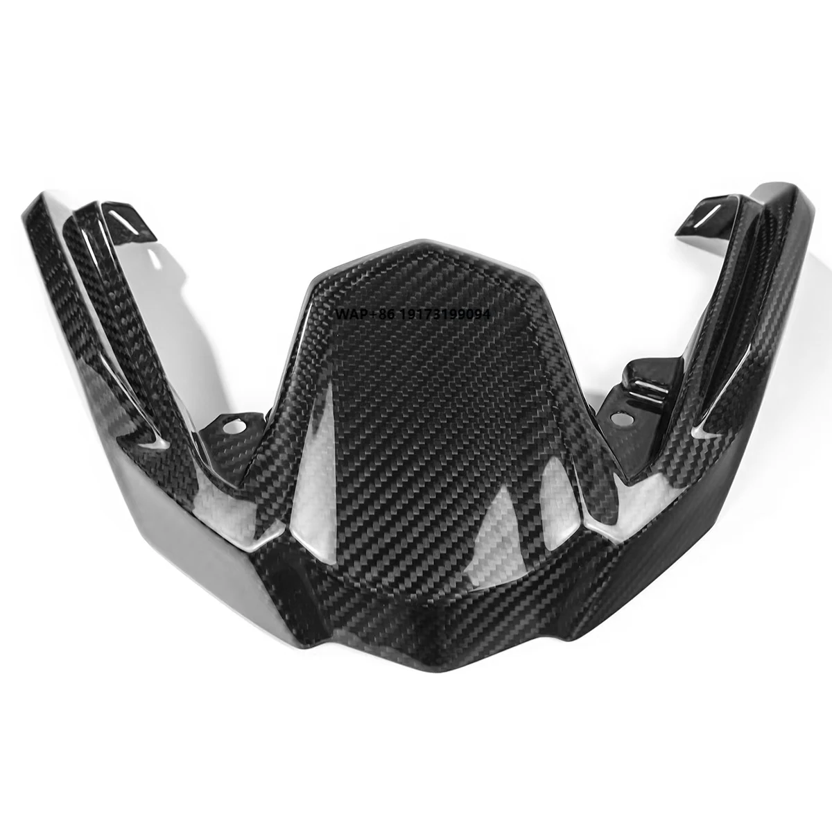 

Motorcycle Accessories 3K Twill Glossy Carbon Fiber Bird Beak Black Fit for 1250 ADV Models