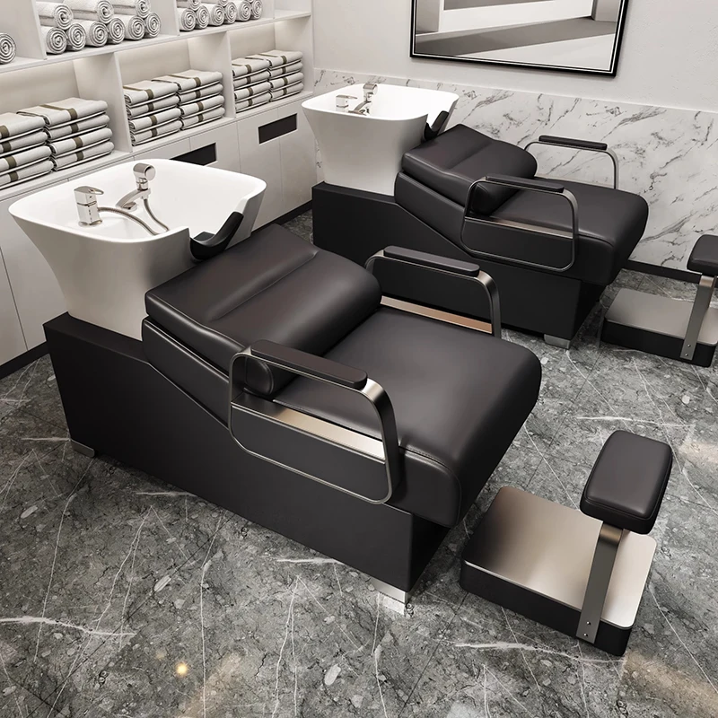 

Unique Design Salon Chairs Modern Minimalist Shampoo Chairs Elegant Luxury Sillas De Barbería Profesional Salon Furniture