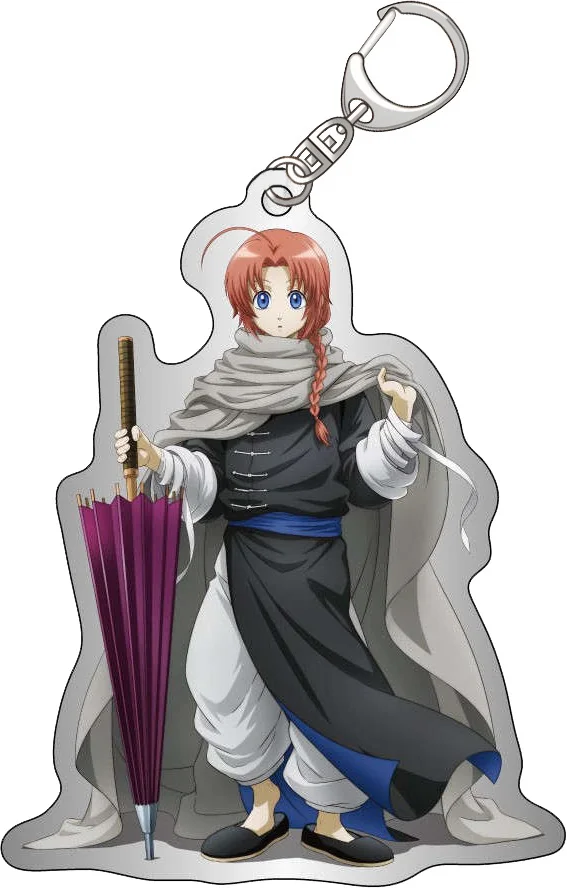Anime Fans Gifts GinTama HD Figures Q Edition Charm Smaller Ver Acrylic Keychain pendant Ornament Collection Series About 6cm