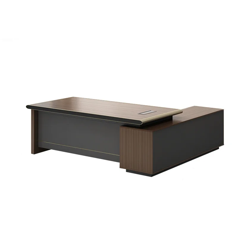 

Boss desk simple modern president desk manager supervisor and chair combination big class boss furniture