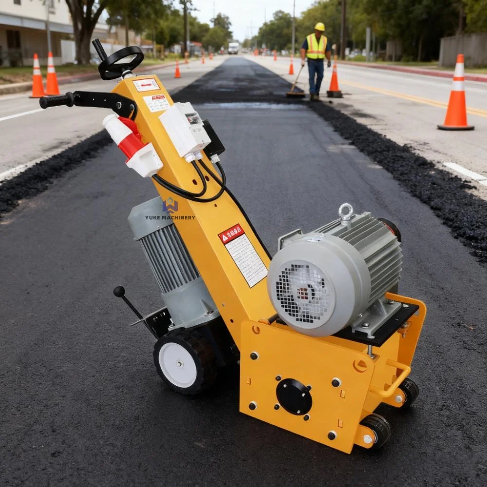 Finishing Grinding Machine with Motor ComponentConcrete Scarifier Direct Deal Small Road Milling Machine Applicable