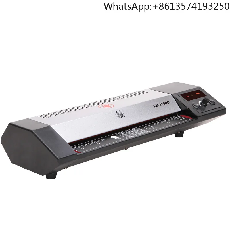 Commercial Home & Office A3/A4 Plastic Film Cutter Hot & Cold Laminating Sealing Machine for Document A5/A6 Paper Size