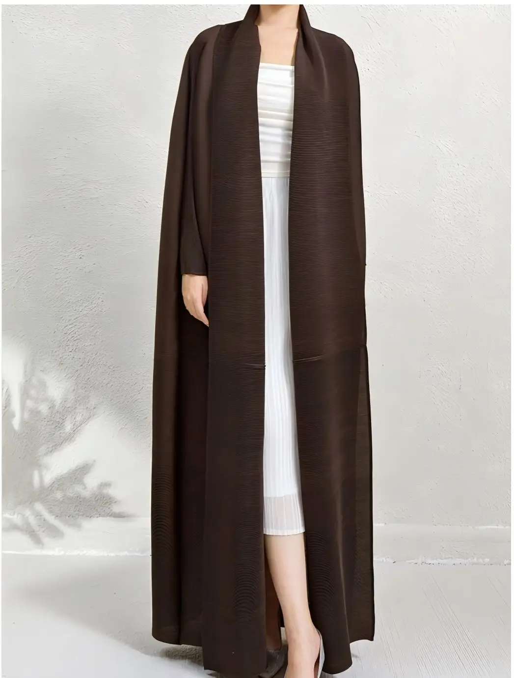 

Middle Eastern export trade Abaya long robe women's fashion loose plus size belted cardigan dress, factory direct sales