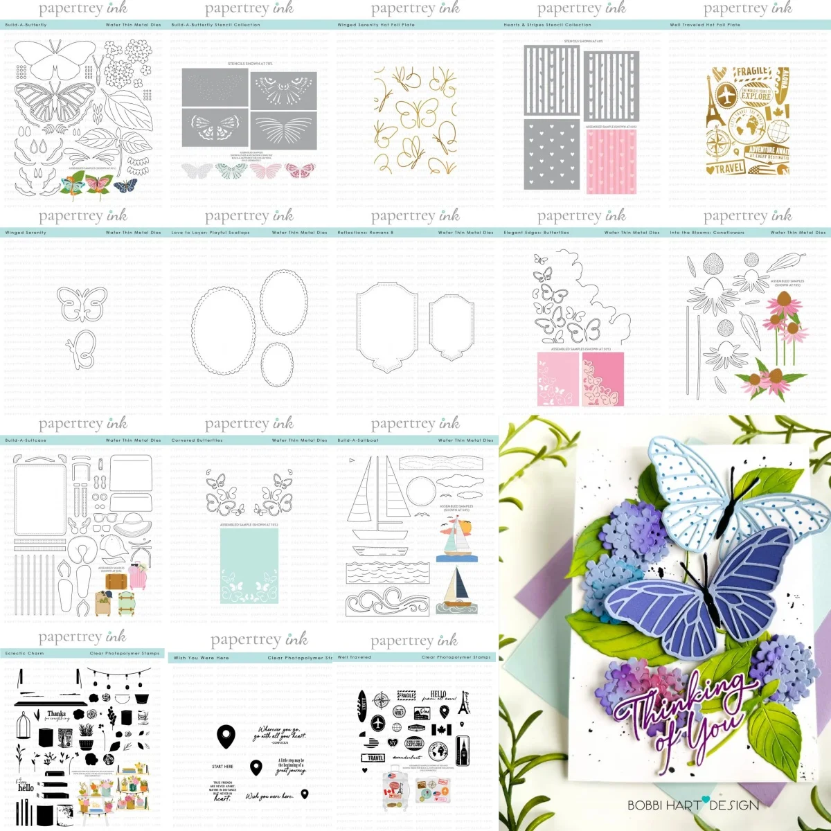 

Butterfly Coneflowers Metal Cutting Dies Hot Foil Hearts Stripes Stencil DIY Scrapbook Craft Decoration Embossing Template 2025