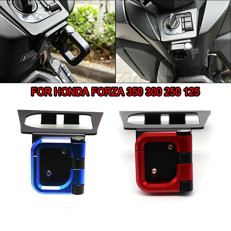 

Motorcycle Accessories Helmet Hook Luggage Storage Bag Hanger Holder For HONDA Forza350 Forza300 Forza125 Forza 350 300 250 125