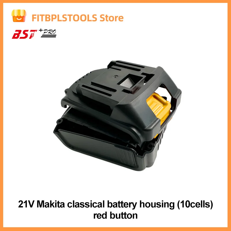 21V DC lithium battery shell lithium-ion battery charging protection board 10 batteries Housing bracket