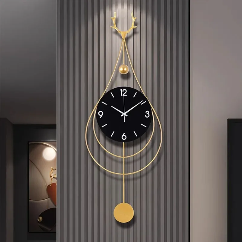 Design Fashion Wall Clocks Living Room Art Mural Modern Mechanism Wall Watch Restaurant Nordic Horloge Murale Home Decoration