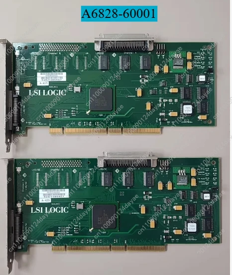 

1 шт. карта массива сервера для разборки LSI LOGIC A6828-60001 LSI8955-66, тест ОК