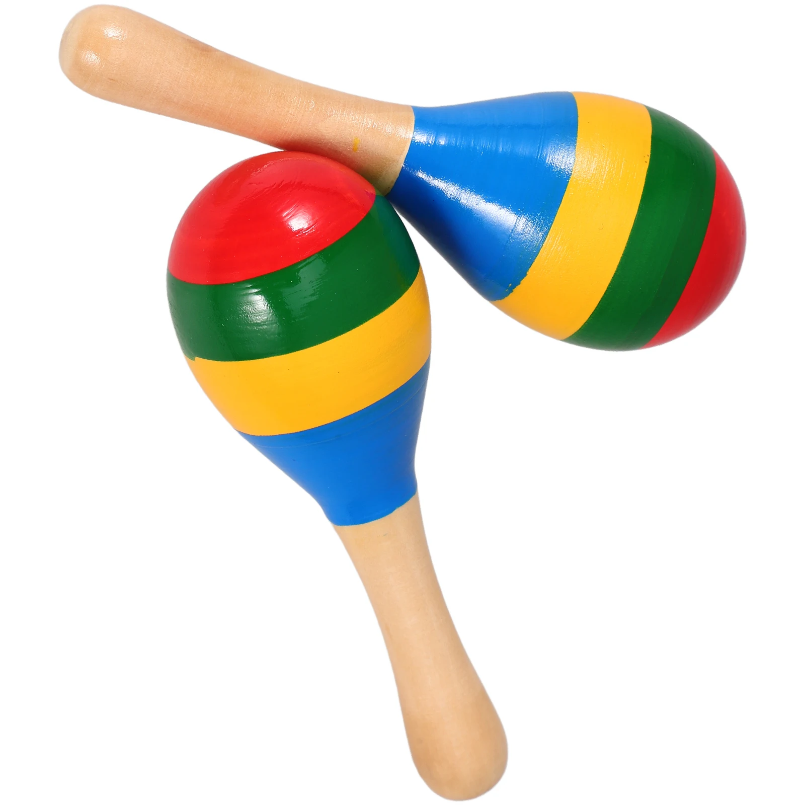 2Pcs Mini Sand Noise Maker Spielzeug Hammer Spielzeug Holz Maracas Shaker Kinder Musical Instruments Baby Noise Maker Geschenke