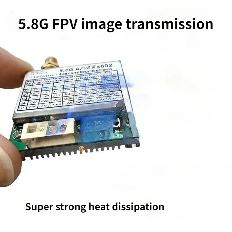 

Image Transmission 5.8G Launch VTX Module Aerial Photography of Fixed Wing Long-range Unmanned Aerial Vehicles 600mW FPV Drone