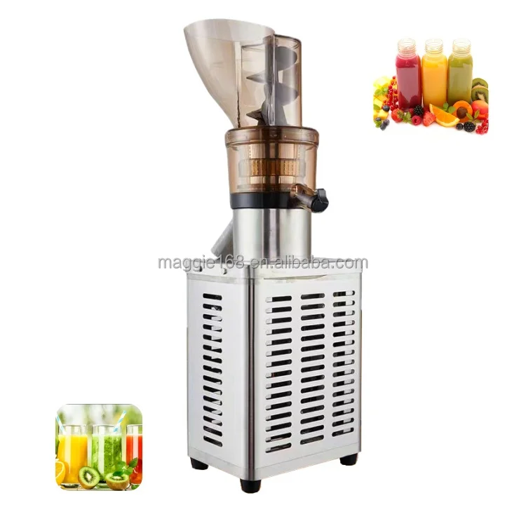 

Коммерческая соковыжималка для овощей и фруктов с имбирем очень большого диаметра из нержавеющей стали + ПК для фруктов и овощей