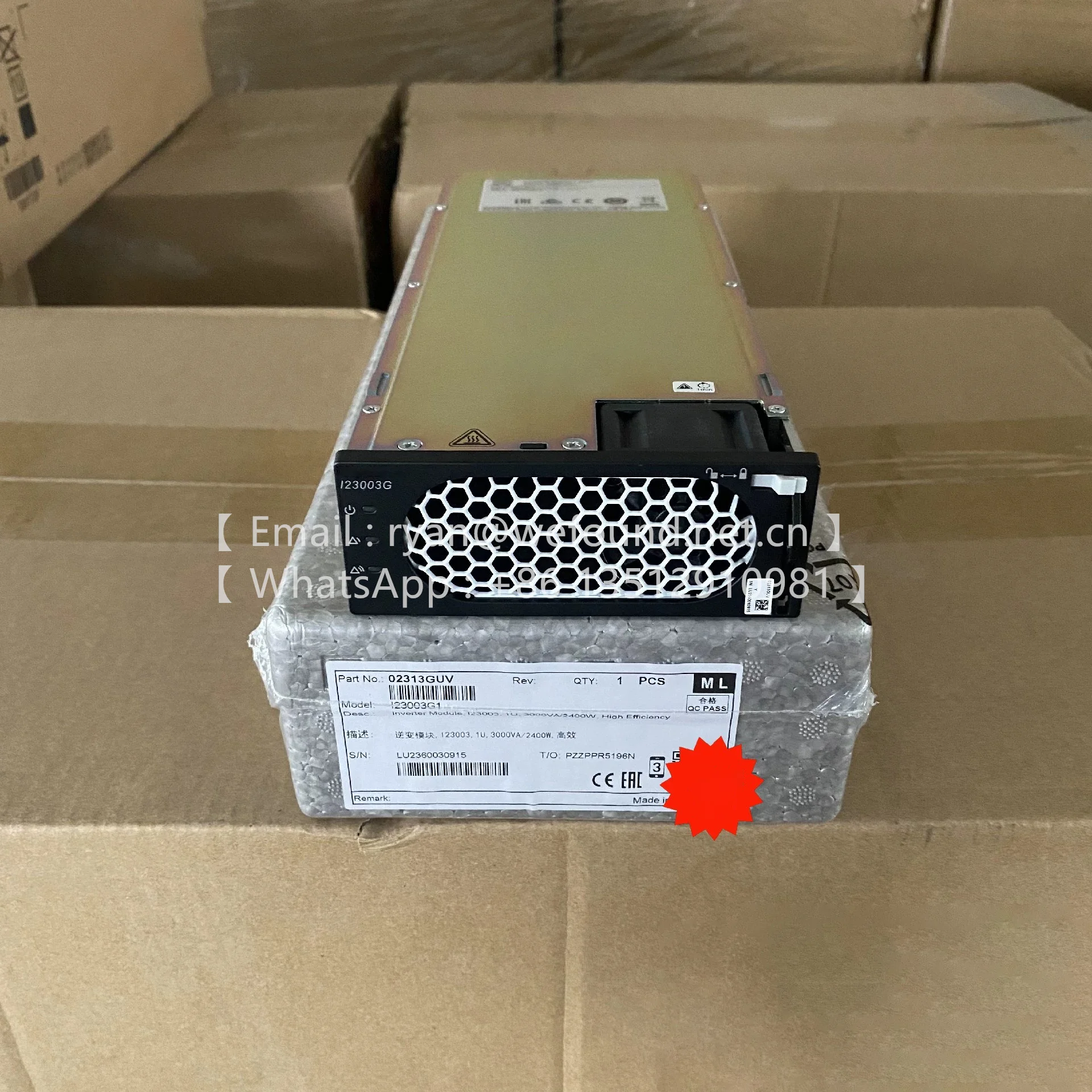 I23003G I23003G1 DC/AC conversion Inverter Module , 02313GUV
