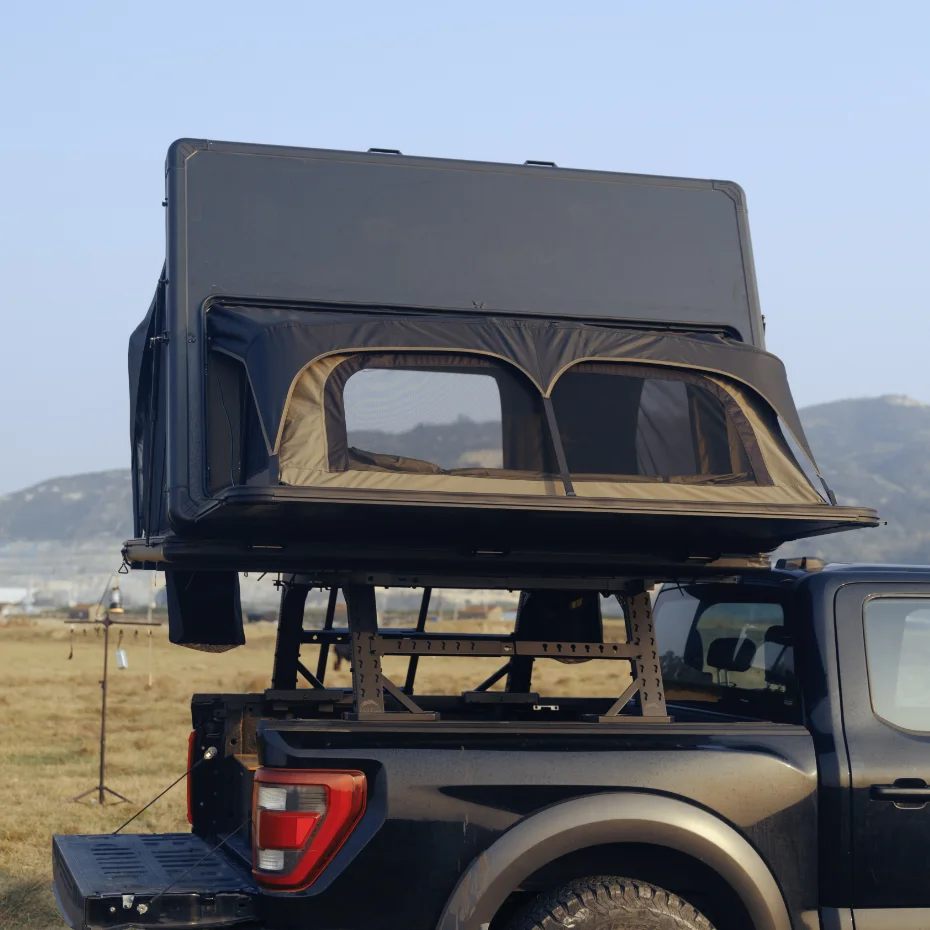 Family Car Roof Tent With Extended Sleeping Area And Pet Friendly Layout For Families And Pets