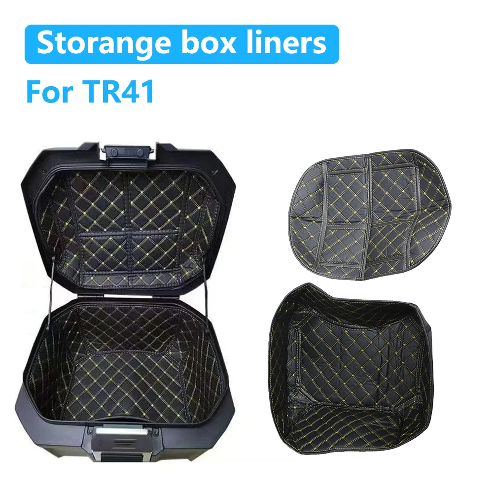 For SHAD TR41 Motorcycle Rear Trunk Inner Cushion Seat Bucket Storage Luggage Box Liner Pad Rear Tail Seat Case Bag Lining Pad