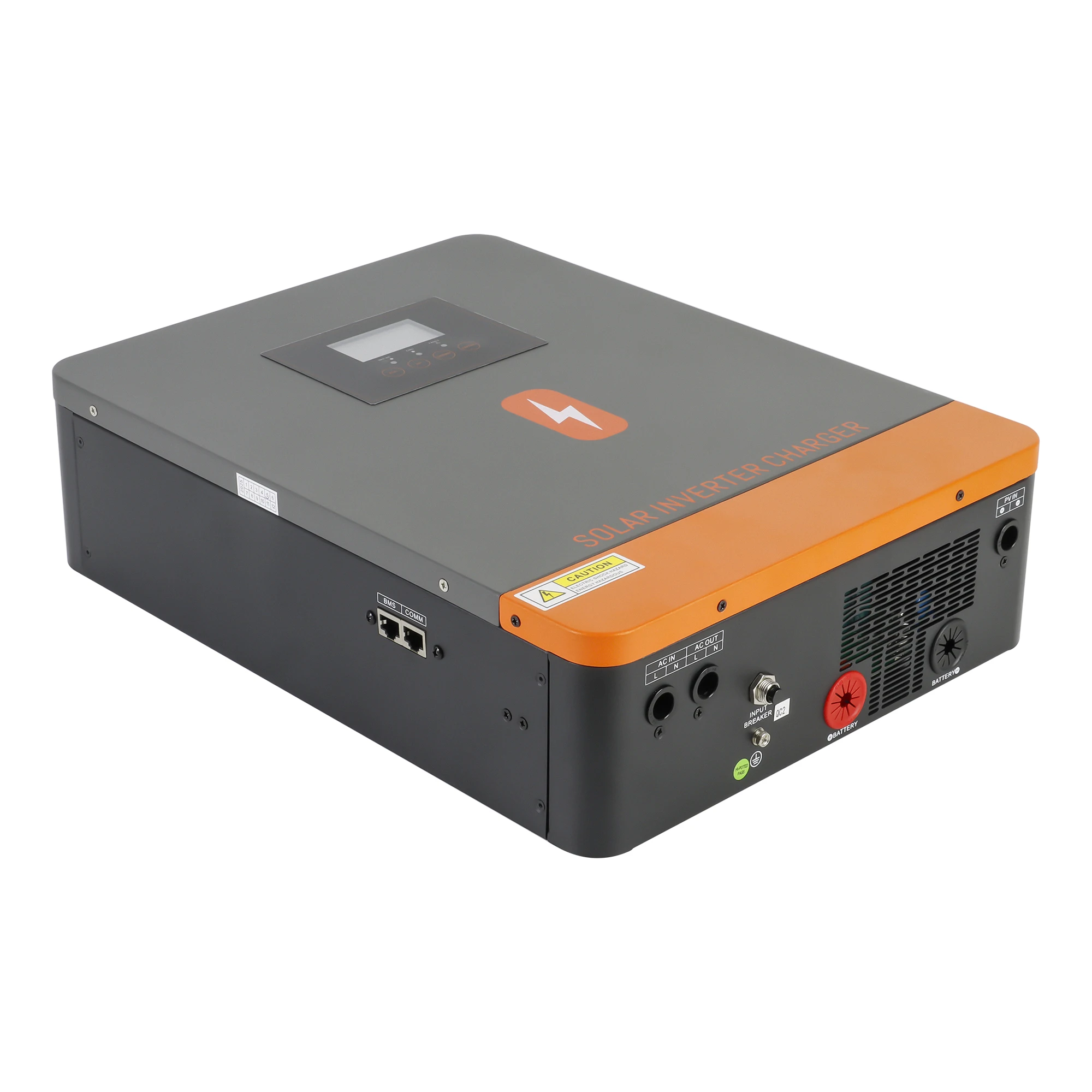 4.2KW デュアル電圧 DC12V/24V から 230VAC オフグリッド ハイブリッド ソーラーインバーター 100A MPPT ソーラーチャージャー 最大PV 500V リチウム電池対応