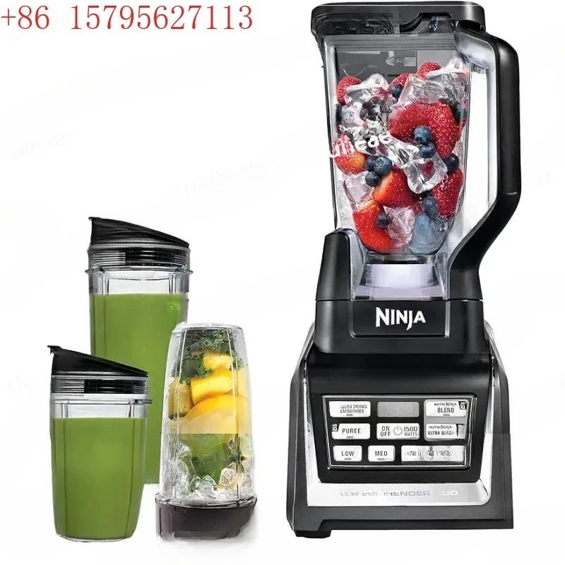 لخلاط BL642 Nutri الشخصي والكونترتوب مع قاعدة iQ تلقائية 1200 وات، 72 أونصة. إبريق، و18، 24، و32 أونصة. أكواب للذهاب #1