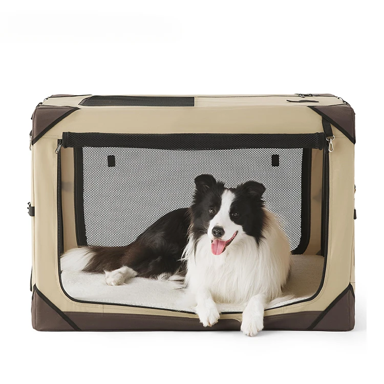 Pet Portable Travel Fence Kennel Soft Small Large Animal Foldable S M L XXXL Dog Crate