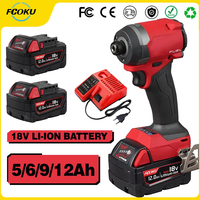 New 18V 5000/6000/9000/12000mAh for Milwaukee M18 Power Tool Battery 48-11-1860 48-11-1850 48-11-1840 Replacement Battery