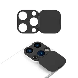 Autocollant de protection de confidentialité en plastique pour lentille de caméra arrière, couverture de webcam, protecteur d'appareil photo pour iPhone 15 14 13 12 11 Pro Max Mini