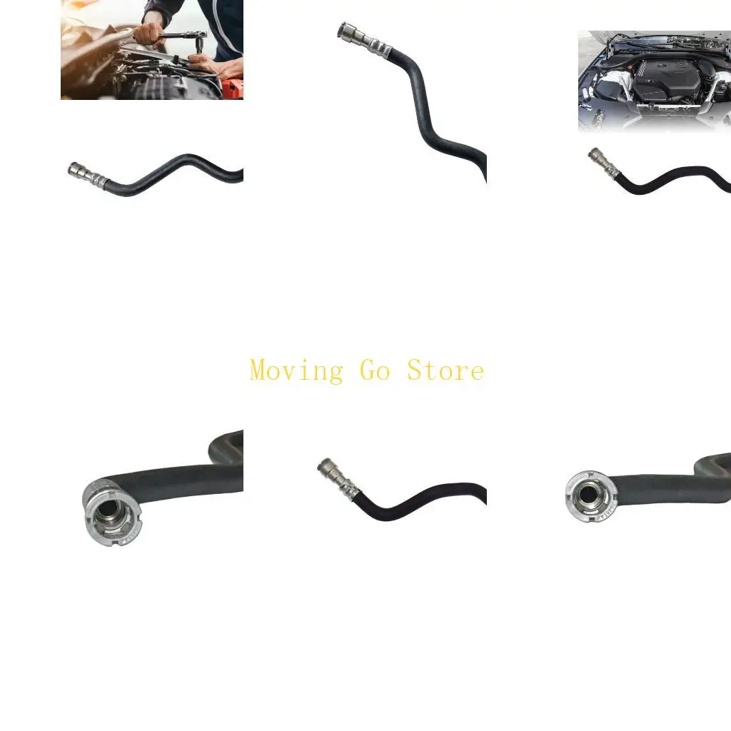 

B5XD Reinforced Steering System Hose Heat Resistant Plastic Reliable Fluid Transfer Line Replace 32416796390 for Vehicles