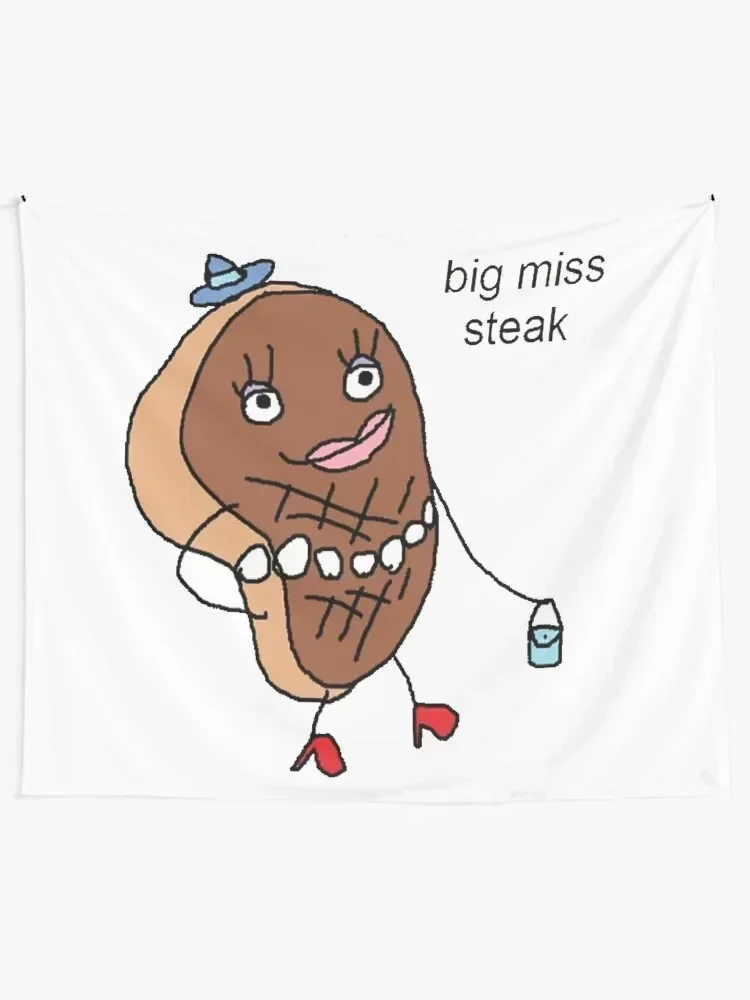 Big Miss Steak Tapestry Bed Room Decoration Cute Room Decor Tapestry