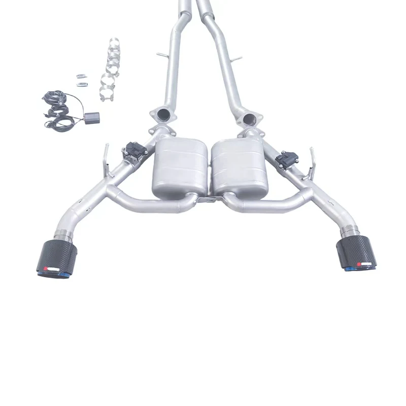 GFC brand for the 2015 Infiniti Q50 3.7L V6 front mid rear catback high-performance variable valve exhaust and tips
