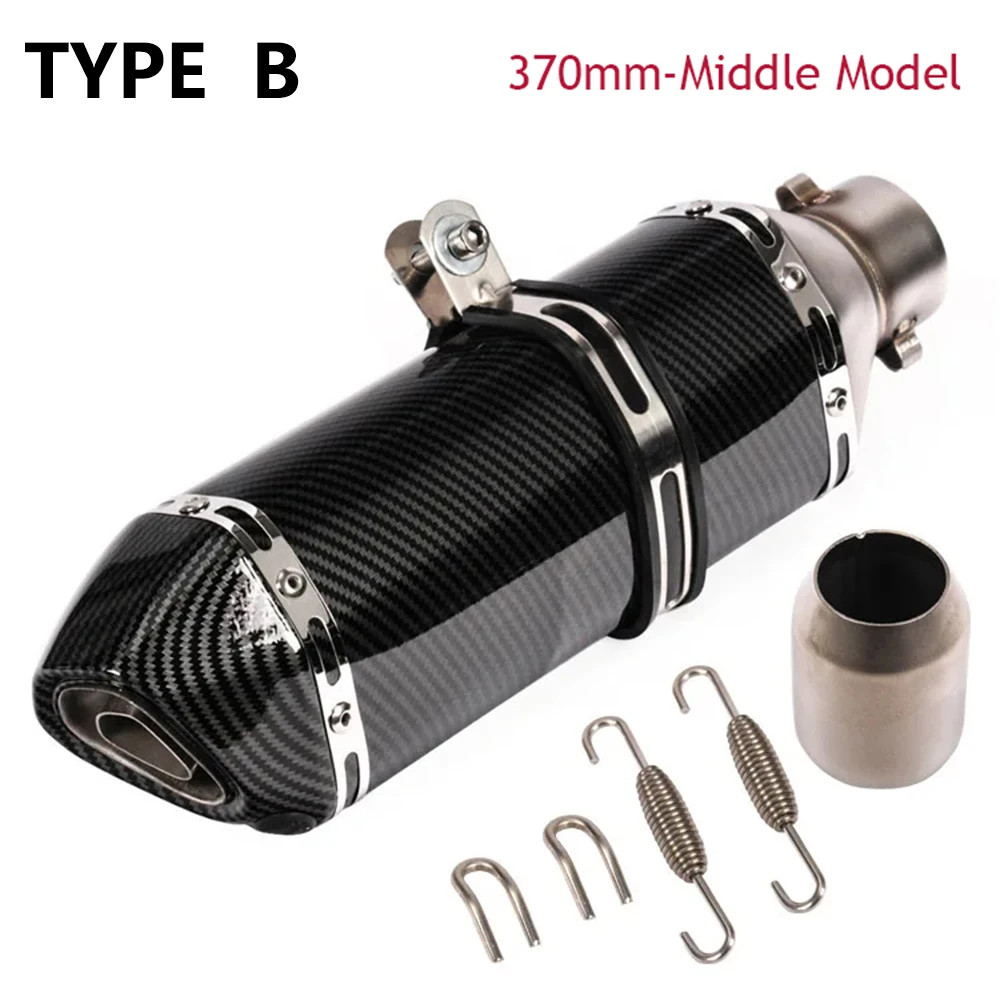 Hochwertiger Universeller 51mm Performance-Auspuff für Motorräder, Schalldämpfer zum Fabrikpreis, 310mm 370mm 470mm 570mm – Detail 8