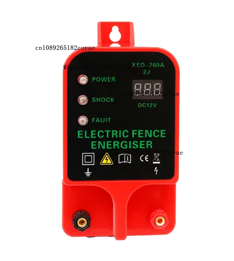 Portable 10km Solar Panel Electric Fence Energizer Classic Farm Electric Fence Transformer Equipment Plastic for Garden Use