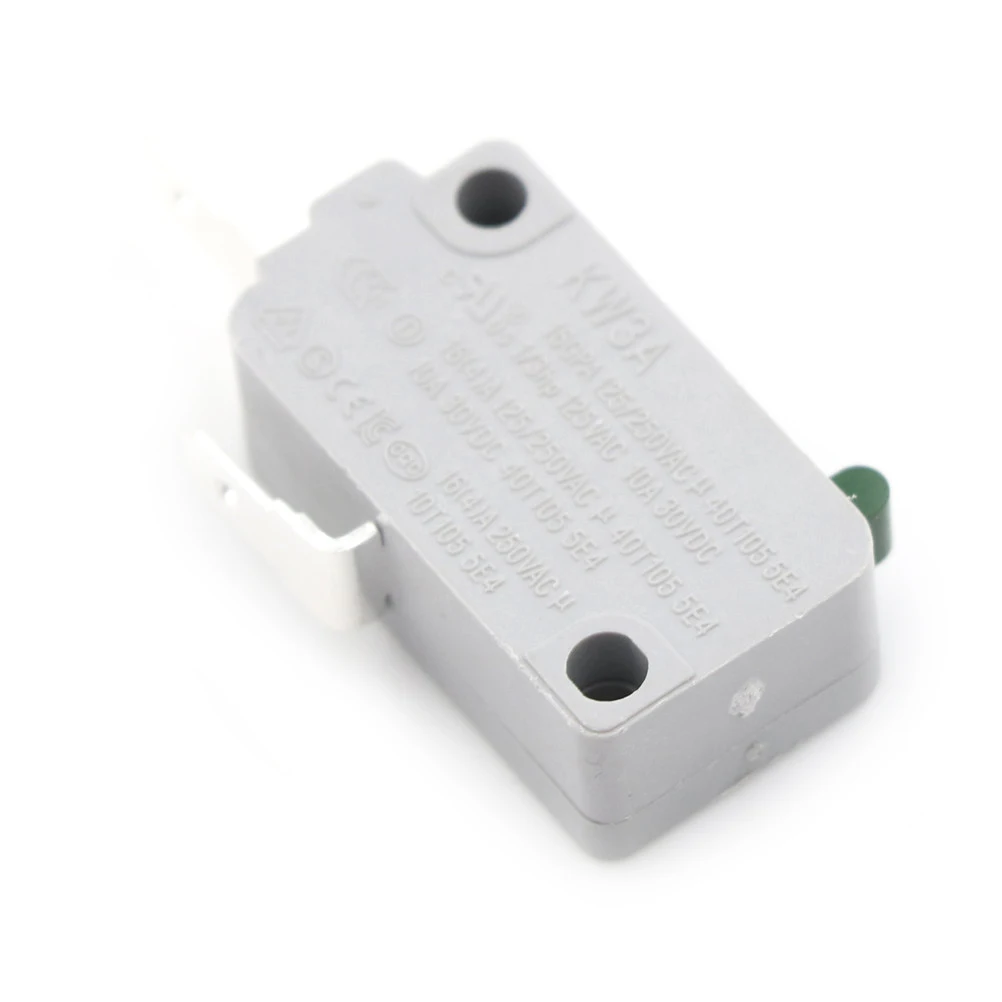 1PC 16A 250V AC KW11-3Z Micro Switch Microswitch Plastic 2 Feet Limit Switch For Microwave Washing Machine 3cmX1.5cmX1cm