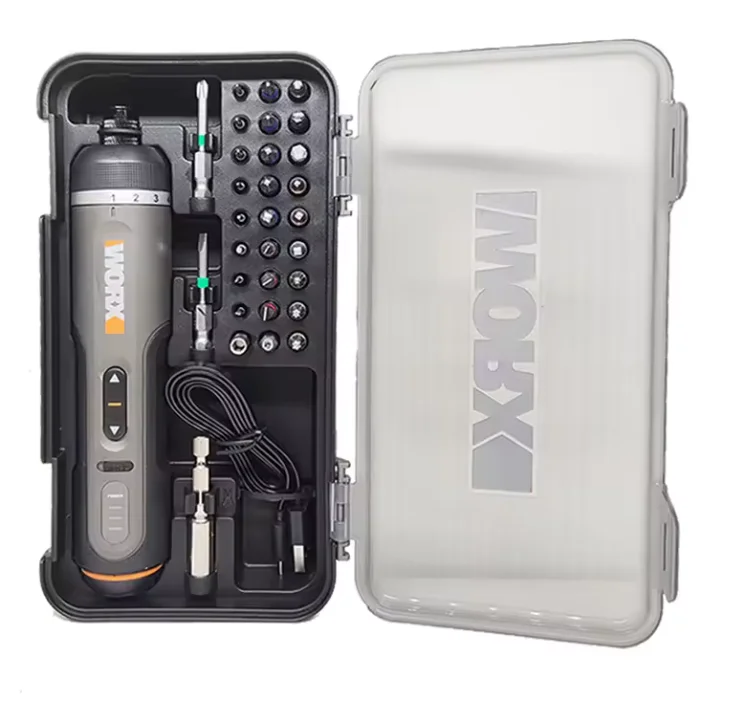 

4V Electrical Screwdriver Sets WX242 Smart Cordless Electric Screwdrivers SDS Chuck USB Rechargeable 30 Bit Sets