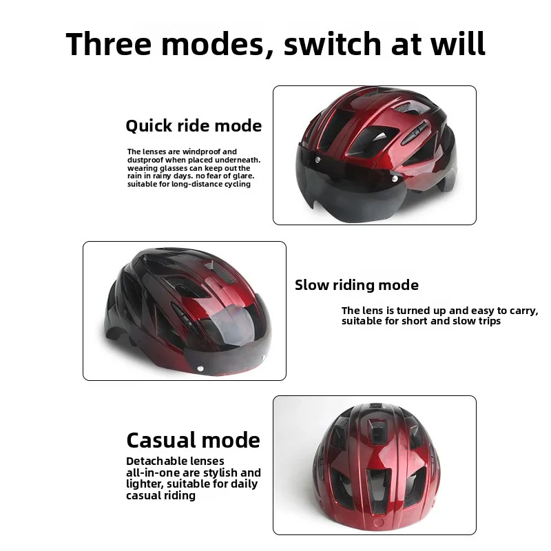 New Cycling Helmet Comfort Lining Lightweight Hollow Riding Safety Head Protection Bicycle MTB Helmets Men Women Bike Helmet