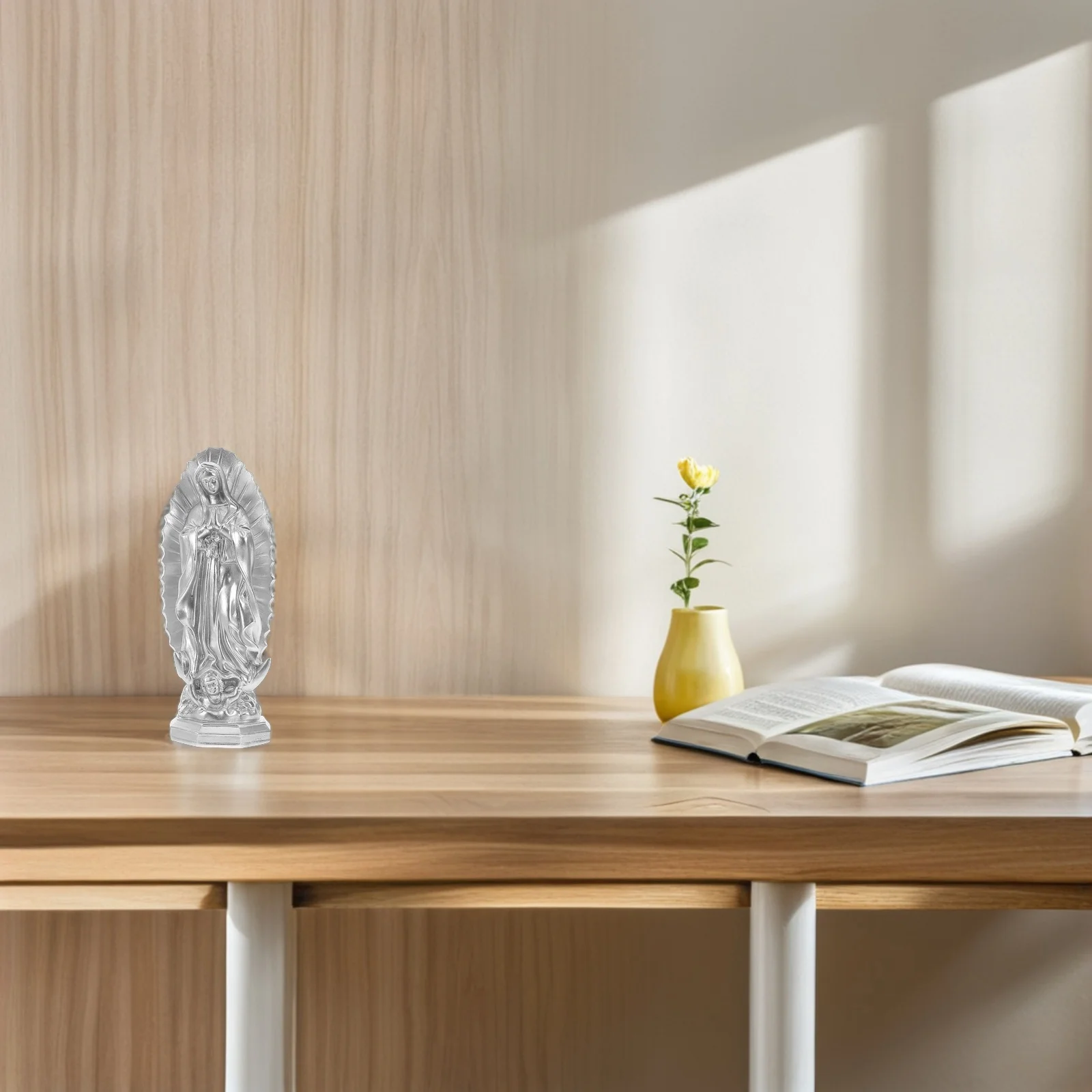 

Virgin Mary Resin Catholic Indoor Decor Our Christmas Statues Indoor Catholic Figurine Virgen Miniature Jesus Statue Resin