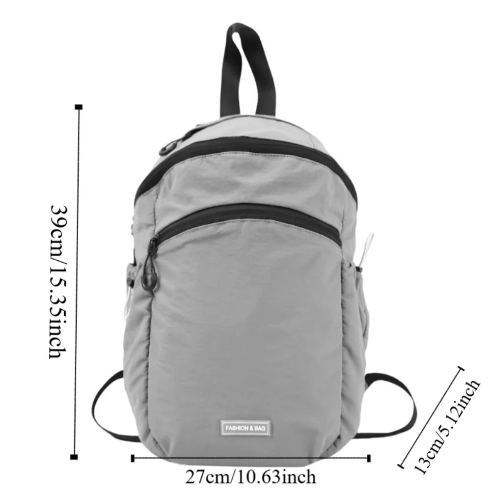 Дорожный рюкзак большой емкости, водонепроницаемый рюкзак для студентов колледжа, легкие складные школьные сумки унисекс