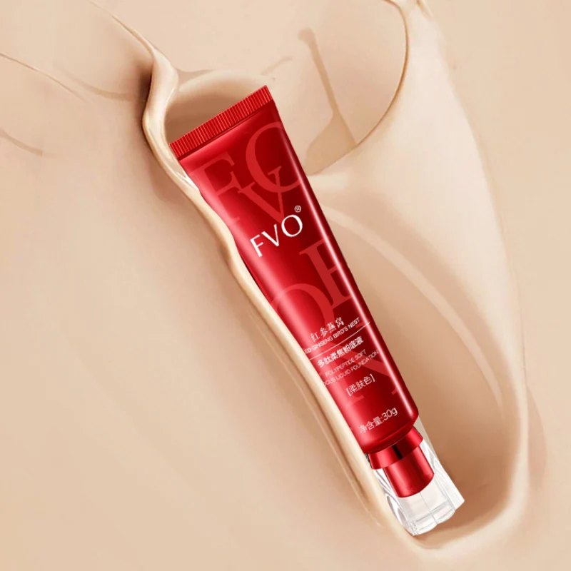 Correcteur d'acné au Ginseng rouge, crème FV originale pour le visage, soins de la peau, couverture complète du visage, cosmétiques, contrôle de l'huile