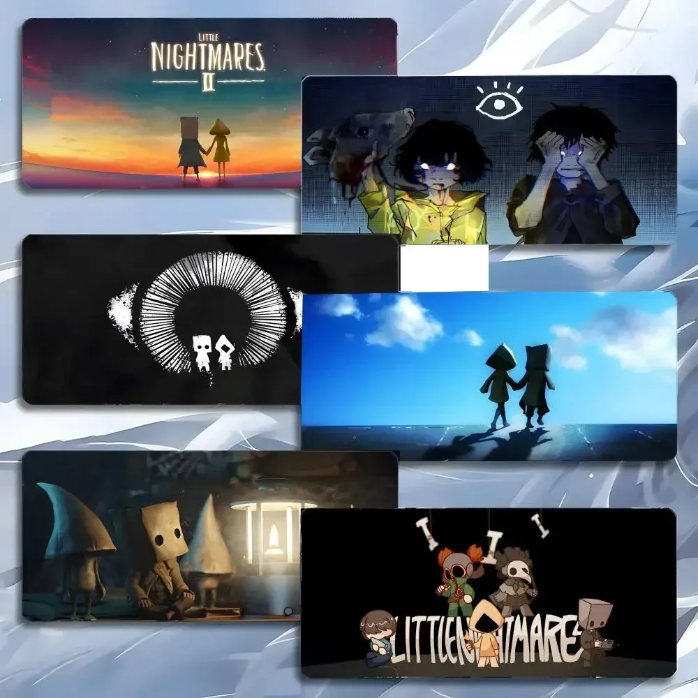horror game wall L-Little Nightmares Mouse Pad Mousepad Large Gaming LockEdge Thickened PC Table Desk Mat