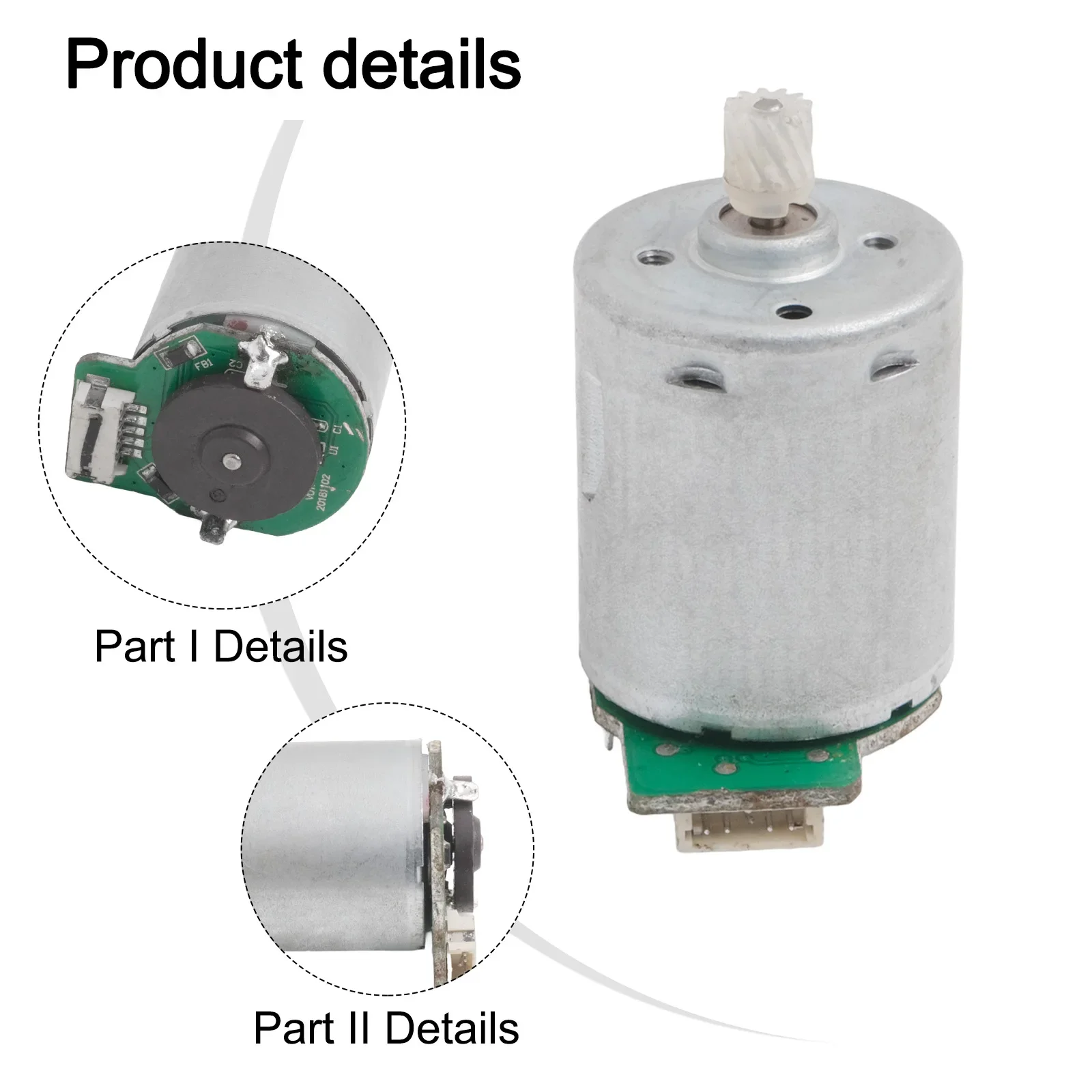 Main Roller Brush Motor Wheel Faster Long-lasting Multi-purpose Robot Vacuum Cleaner Better Cleaning Household
