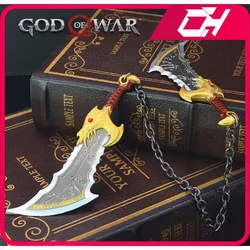 God of War 무기 블레이드 오브 카오스 크라토스 신상 소드 금속 무기 모델, 카타나 소드 사무라이 장난감, 애니메이션 게임, 소년용 선물 장난감