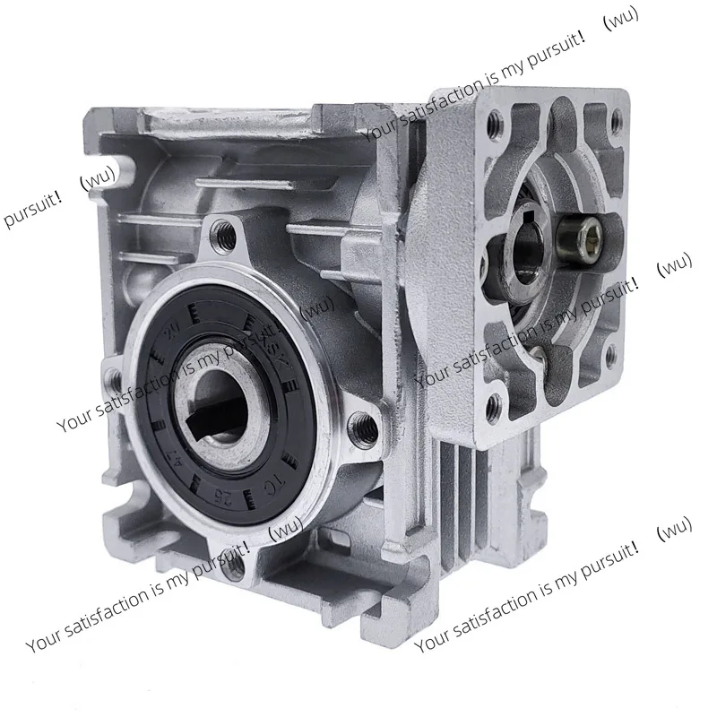 speed reducer worm DC motor gearbox RV030 14mm output 5:1-80:1 Worm Gearbox Speed Reducer for NEMA 23 Motor