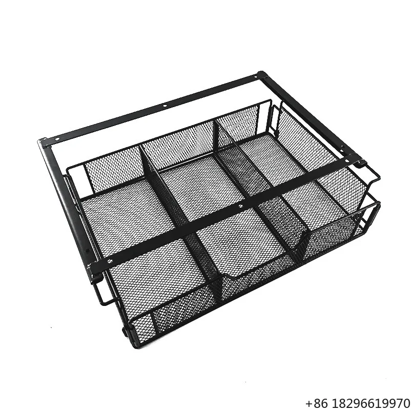 Under Desk Management Tray, Organizer Drawer, Compartment Basket