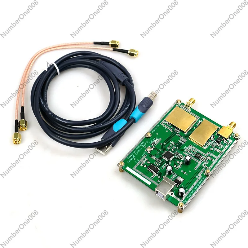 D6 Simple Spectrum Analyser with Tracking Source T.G. V3.01B, 35MHz-4.4GHz Handheld Signal Source & Spectrum Tester